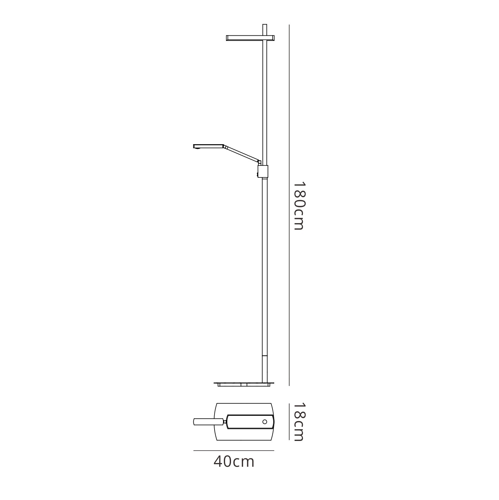 Phuket Copper Floor Lamps Mantra Mother & Child 